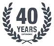 40 years Logo
